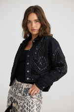 Load image into Gallery viewer, Talisman Torero Jacket - Black
