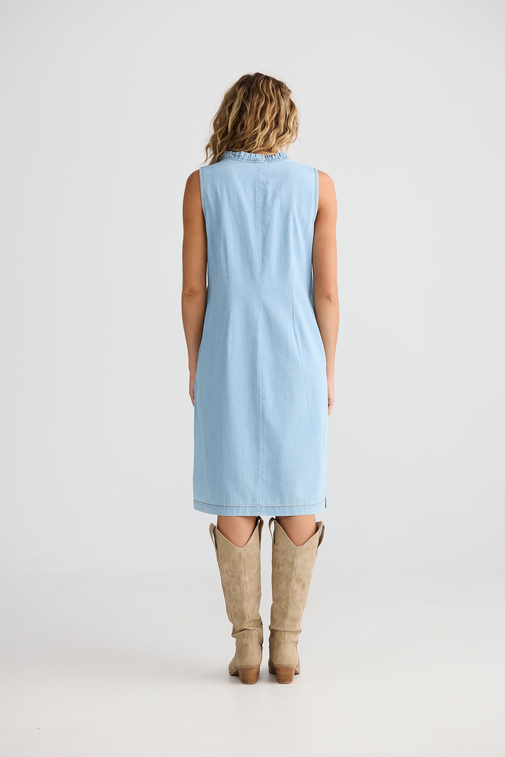 Talisman Vera Denim Dress - Light Denim