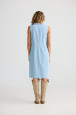 Load image into Gallery viewer, Talisman Vera Denim Dress - Light Denim
