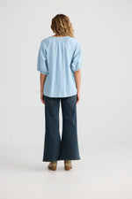 Load image into Gallery viewer, Talisman Rodeo Top - Light Denim
