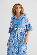 Load image into Gallery viewer, Talisman Jardin Dress - Blueberry Fields
