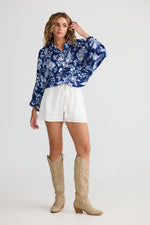 Load image into Gallery viewer, Talisman Hazel Shirt - Celestial Bloom
