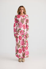 Load image into Gallery viewer, Talisman Stardust Maxi Dress - Pink Ibiza
