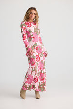 Load image into Gallery viewer, Talisman Stardust Maxi Dress - Pink Ibiza

