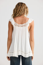 Load image into Gallery viewer, Talisman Exhale Cami - Off White Dobby
