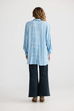 Load image into Gallery viewer, Talisman Chantilly Shirt - Denim Bandana
