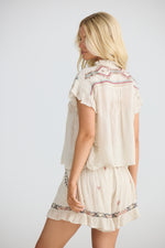 Load image into Gallery viewer, Talisman Ithika Tie Top - Light Natural
