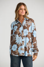 Load image into Gallery viewer, Talisman Flower Child Shirt - Chocolate Ibiza - Mitchell McCabe Menswear
