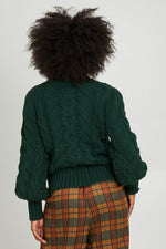Load image into Gallery viewer, Talisman Chester Knit - Bottle Green
