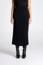 Load image into Gallery viewer, Two T's Milano Long Skirt  - Black
