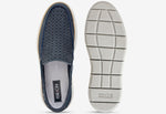 Load image into Gallery viewer, Ferracini Valen Leather Slip On Shoe - Marinho (Blue)
