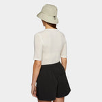 Load image into Gallery viewer, Tilley Womens Merino Rib Fitted Tee - Off White
