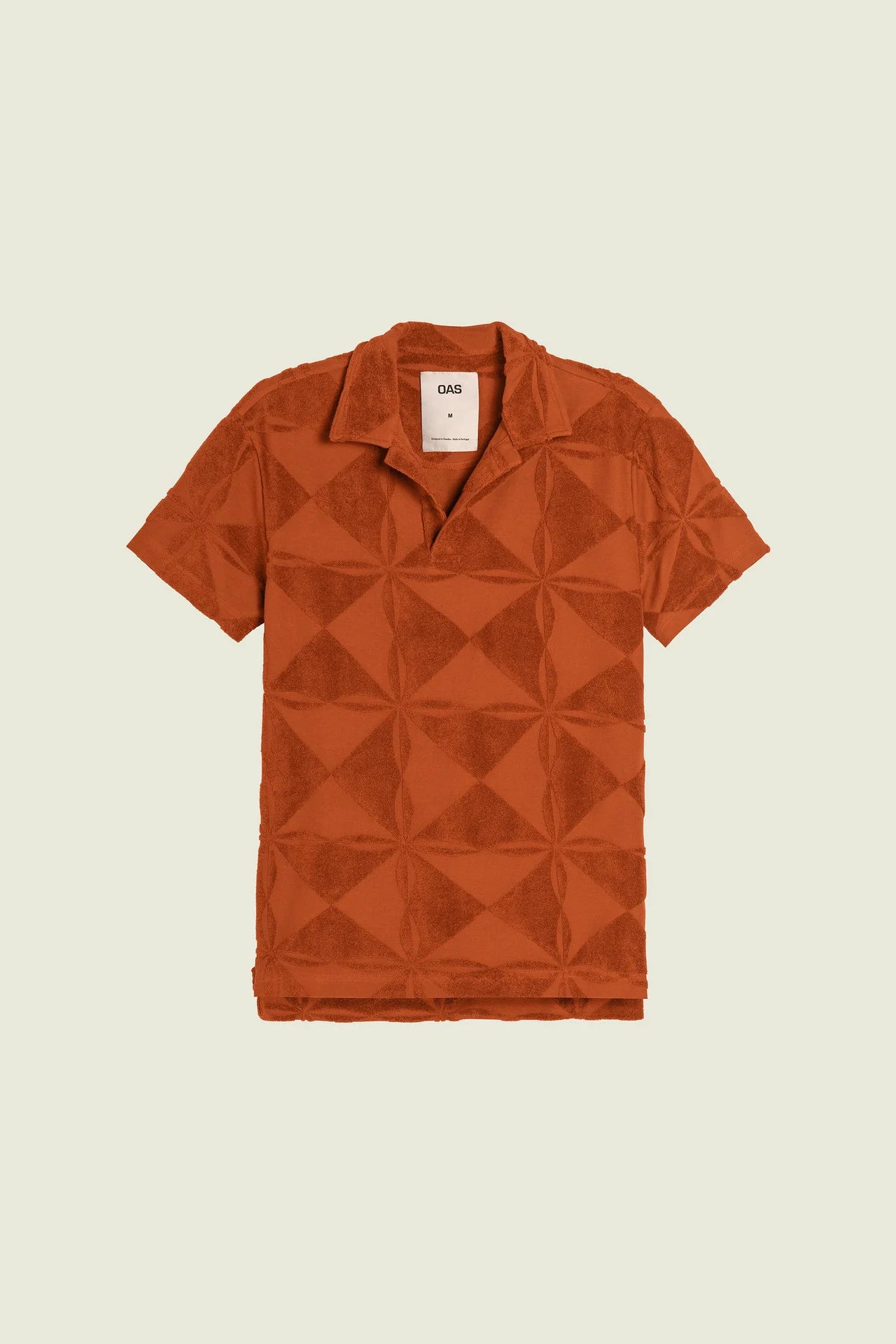 OAS Terry Polo Shirt - Plateau Ginger