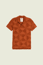 Load image into Gallery viewer, OAS Terry Polo Shirt - Plateau Ginger
