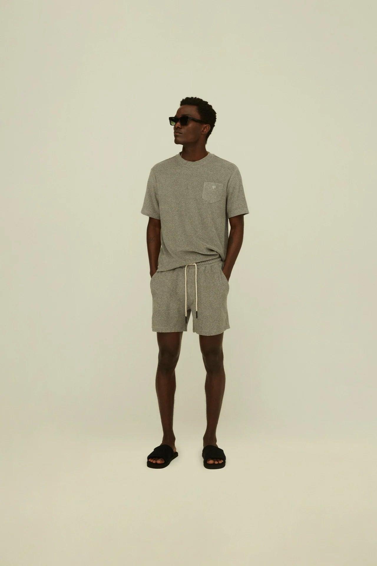 OAS Terry Shorts - Grey Melange