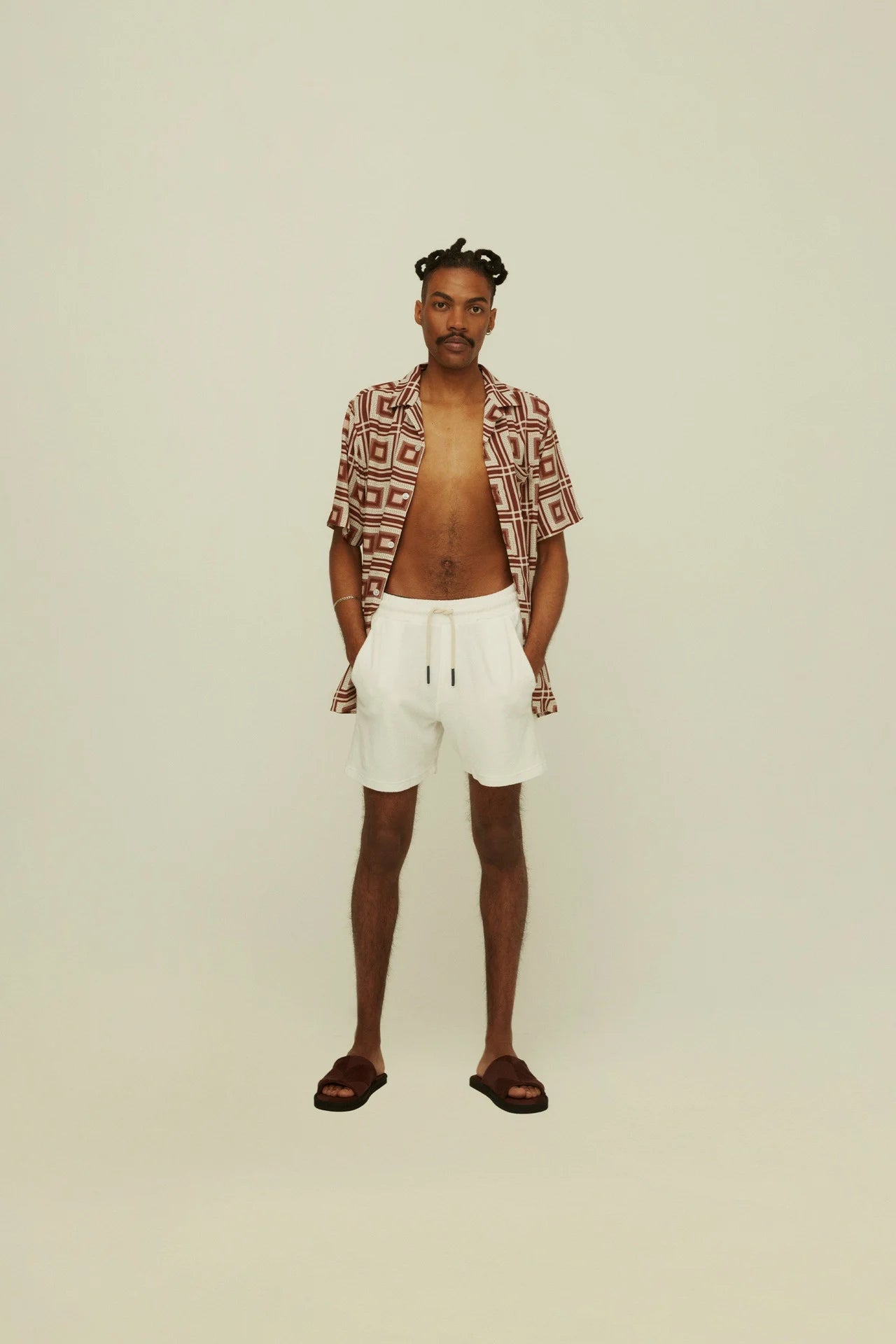 OAS Terry Shorts - White