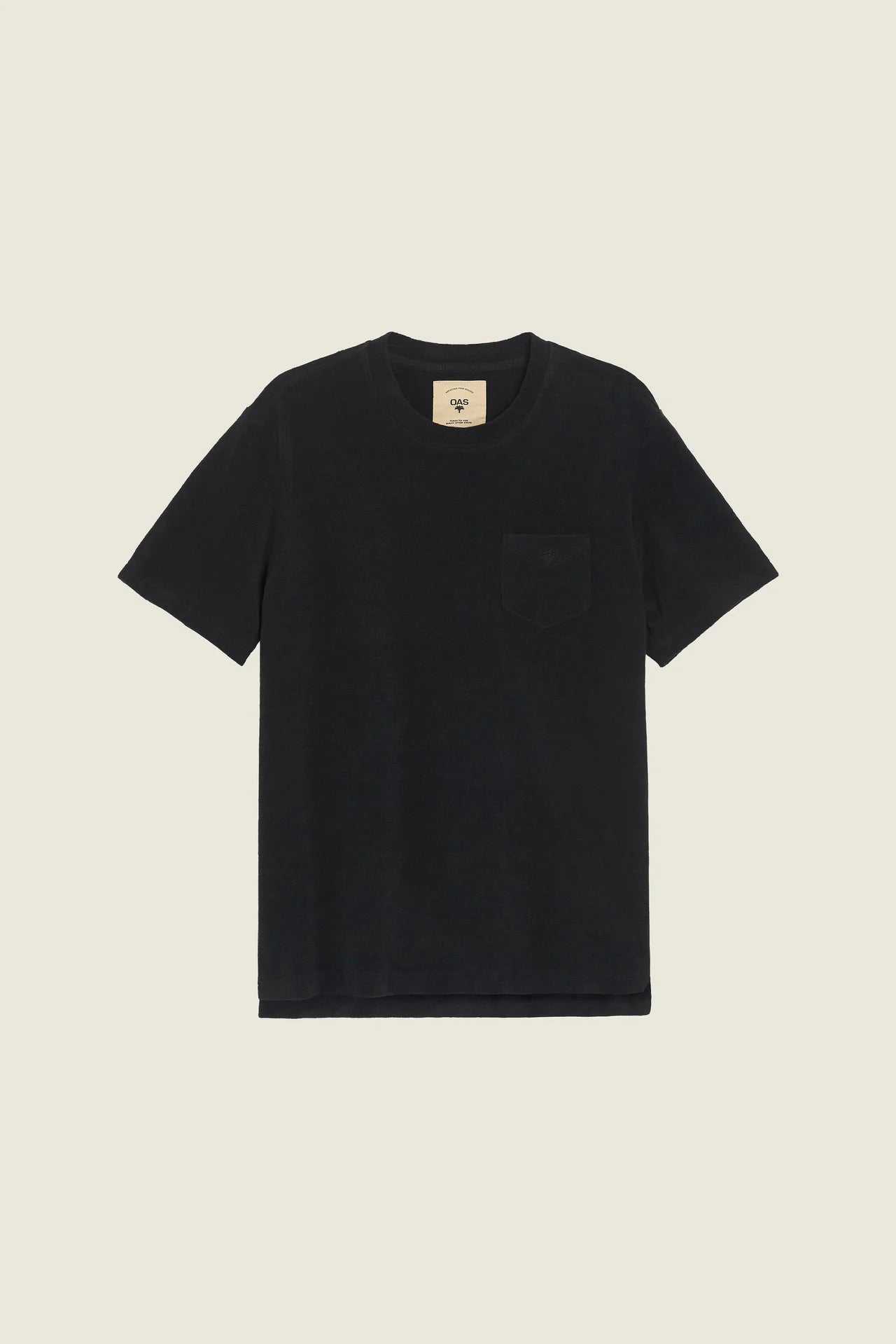 OAS Terry Tee Shirt - Black