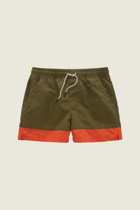 OAS Swim Shorts - Orange Stripe