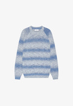 Load image into Gallery viewer, Le Deux - Gradient Knit in Faded Denim
