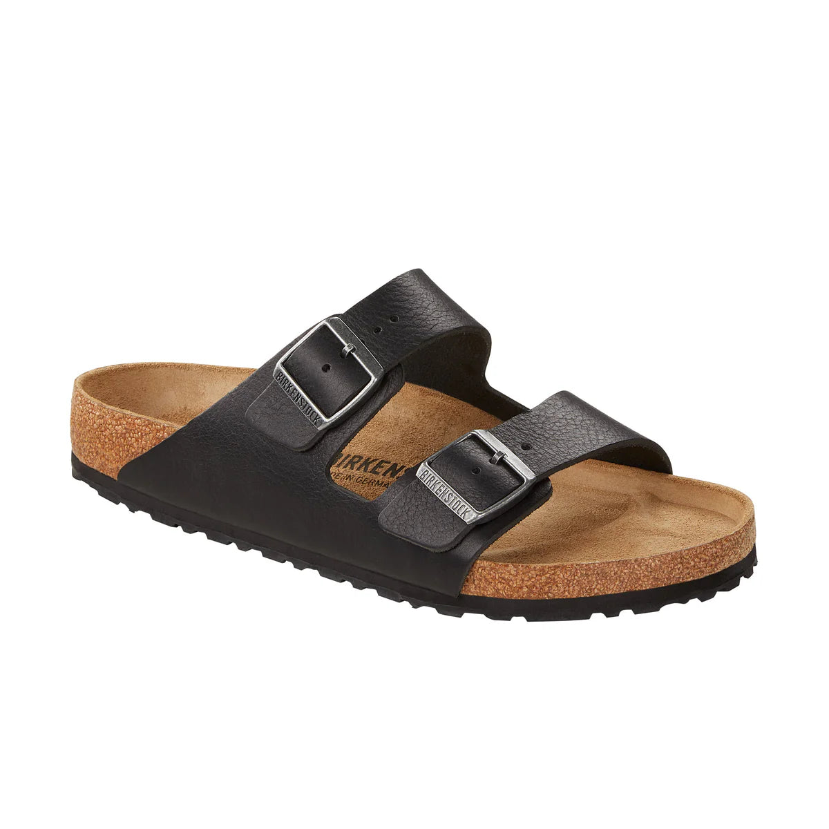 Birkenstock Arizona Vintage Wood Natural Leather - Black