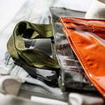 Load image into Gallery viewer, Puebco Covered Parachute Document Bag - Olive - Mitchell McCabe Menswear
