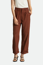 Load image into Gallery viewer, Brixton Womens Victory Pant - Sepia
