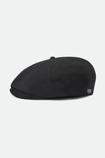 Load image into Gallery viewer, Brixton Unisex Brood Newsboy Cap - Black
