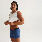 Load image into Gallery viewer, Thunderwear - Something Blue Men's Modal Trunks - Mitchell McCabe Menswear
