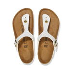 Load image into Gallery viewer, Birkenstock Womens Gizeh Birko-Flor - White

