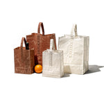Load image into Gallery viewer, Puebco Grocery Bag with Handle - Large White - Mitchell McCabe Menswear
