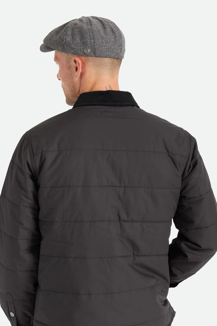 Brixton Unisex Brood Newsboy Cap - Grey