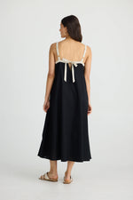 Load image into Gallery viewer, Brave and True Erica Dress - Black and Natural - Mitchell McCabe Menswear
