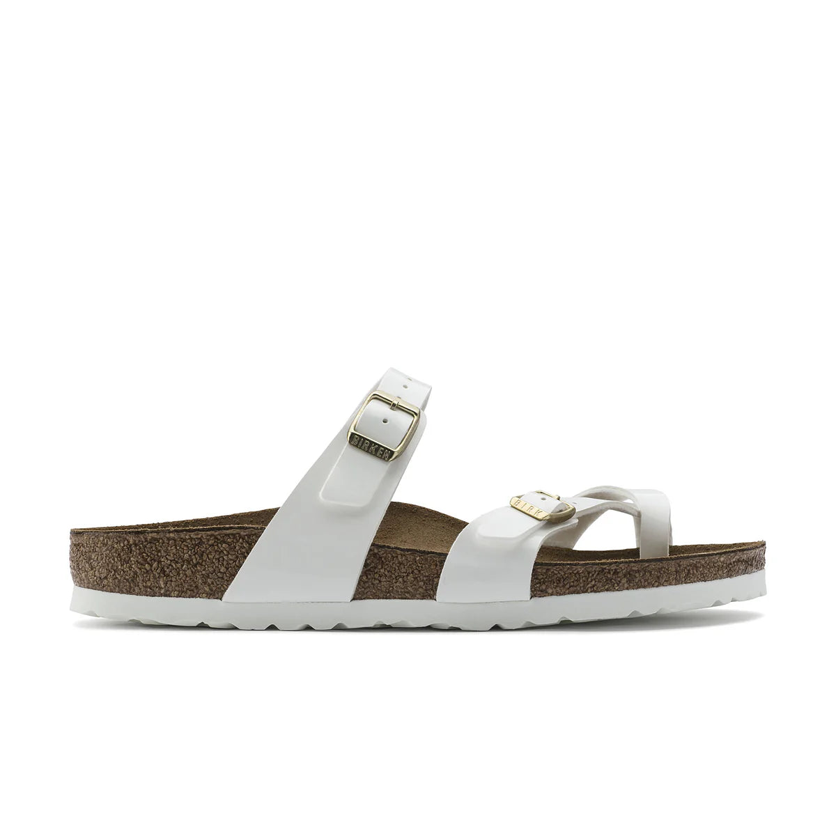 Birkenstock Womens Mayari Birko-flor - White