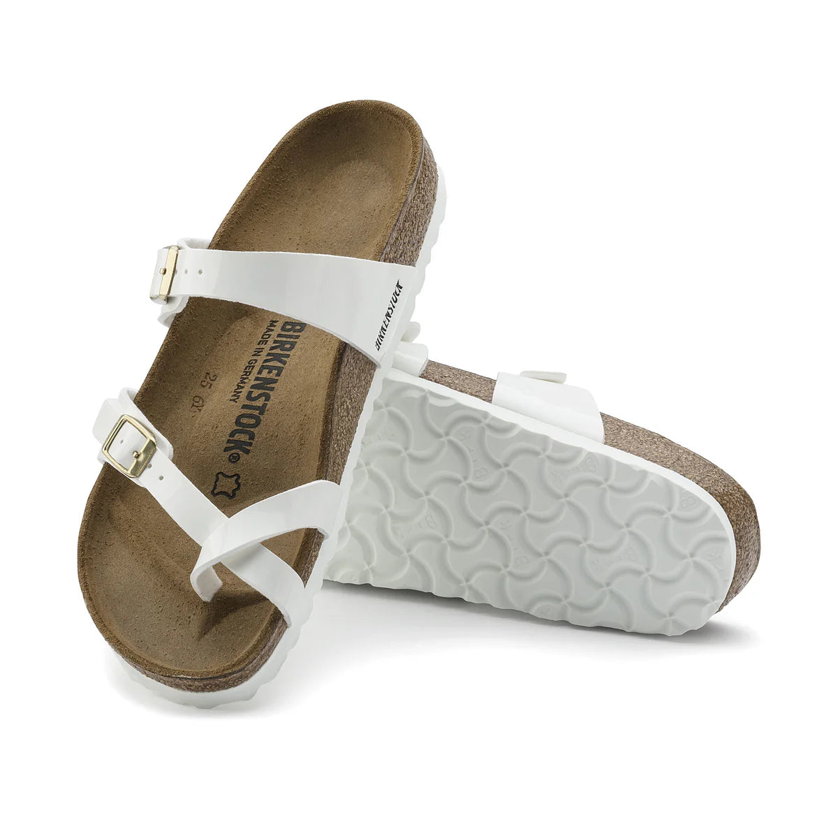 Birkenstock Womens Mayari Birko-flor - White