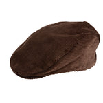 Load image into Gallery viewer, Dents Corduroy Flat Cap - Brown - Mitchell McCabe Menswear
