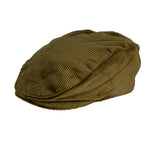 Load image into Gallery viewer, Dents Corduroy Flat Cap - Olive - Mitchell McCabe Menswear

