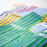 Load image into Gallery viewer, Puebco School Tie Fabric bag - Navy Blue and Orange - Mitchell McCabe Menswear
