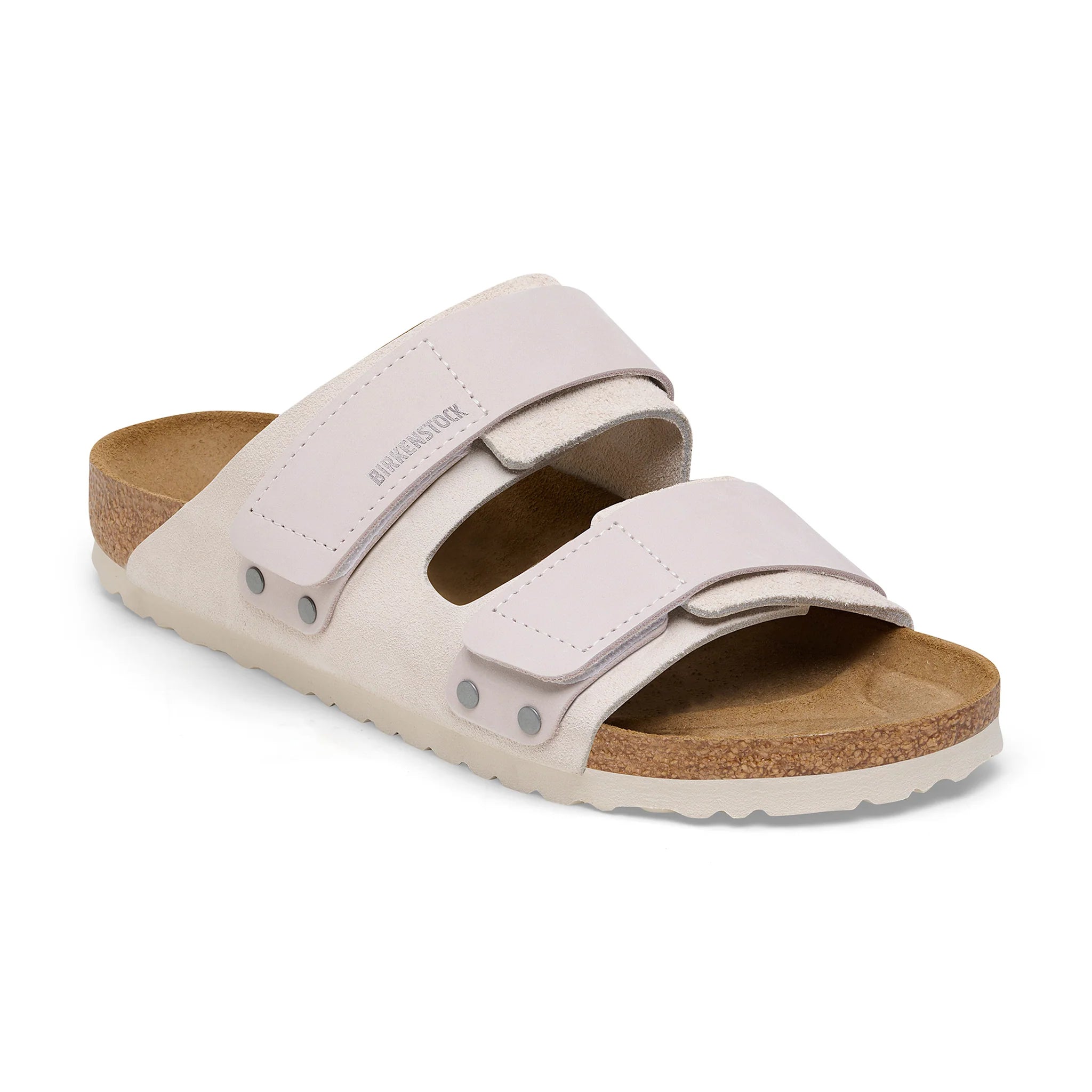Birkenstock Womens Uji Suede - Antique White