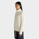 Load image into Gallery viewer, Tilley Womens Snap Turtle Knit - Ecru
