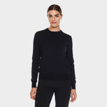 Load image into Gallery viewer, Tilley Womens Stretch Merino Crew Knit - Navy
