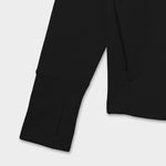 Load image into Gallery viewer, Tilley Womens Hooded Jersey Top - Black
