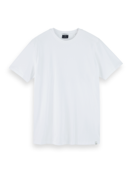 Scotch and Soda Organic Tee - White - Mitchell McCabe Menswear