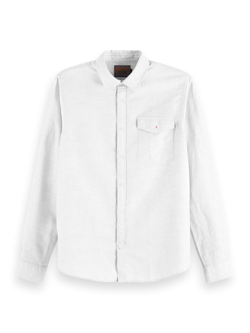 Scotch and Soda Classic Shirt - White - Mitchell McCabe Menswear