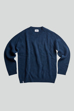 Load image into Gallery viewer, No Nationality Nathan Crew Neck Knit - Ocean
