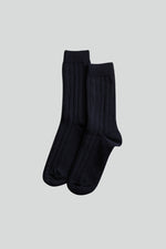 Load image into Gallery viewer, No Nationality 07 Navy blue socks

