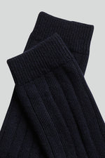 Load image into Gallery viewer, No Nationality Sock Ten - Navy Blue
