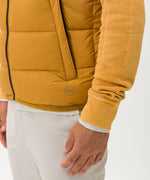 Load image into Gallery viewer, Brax Dante Zero Down Quilted Vest - Saffron
