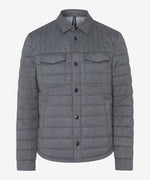 Load image into Gallery viewer, Brax Clint Zero Down Quilted Down Overshirt - Silver Grey
