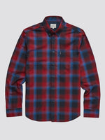 Load image into Gallery viewer, Ben Sherman Gradient Check Shirt - Red
