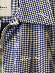 Ben Sherman Archive Harrington - Gingham Blue - Mitchell McCabe Menswear